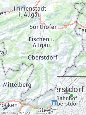 Here Map of Oberstdorf
