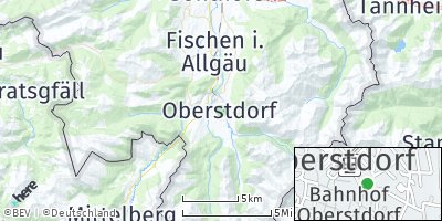Google Map of Oberstdorf
