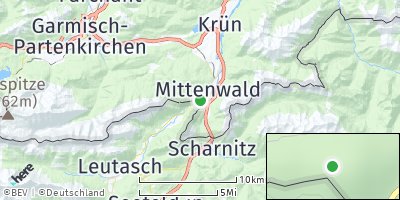 Google Map of Mittenwald