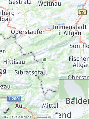 Here Map of Balderschwang
