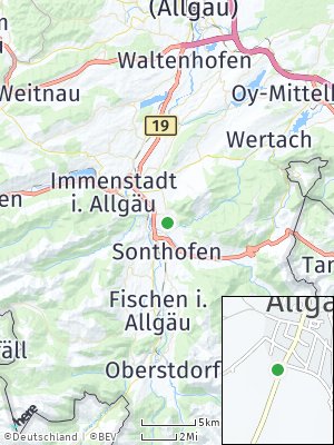 Here Map of Burgberg im Allgäu