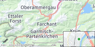 Google Map of Farchant