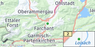 Google Map of Oberau