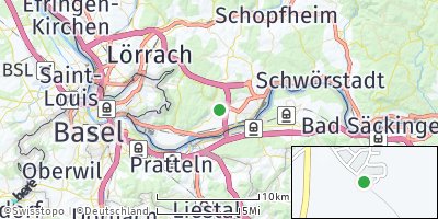 Google Map of Degerfelden