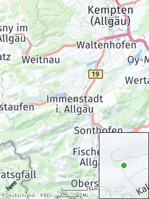 Here Map of Immenstadt im Allgäu