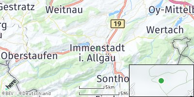 Google Map of Immenstadt im Allgäu