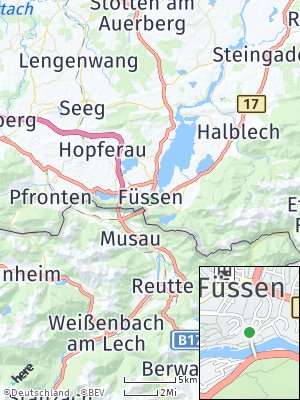 Here Map of Füssen