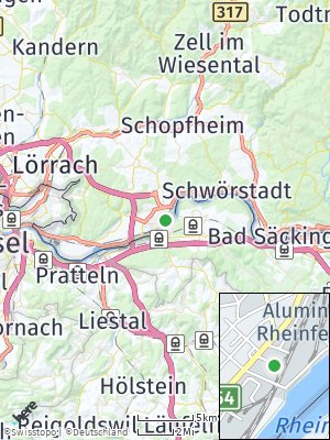 Here Map of Rheinfelden