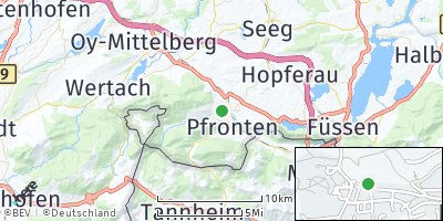 Google Map of Pfronten
