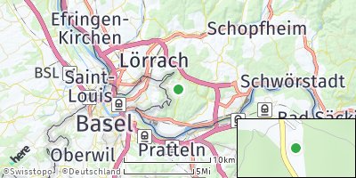 Google Map of Inzlingen