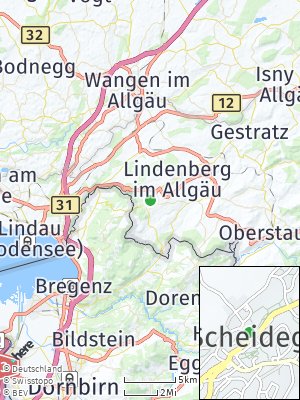 Here Map of Scheidegg