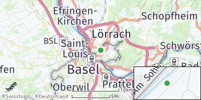 Google Map of Weil am Rhein