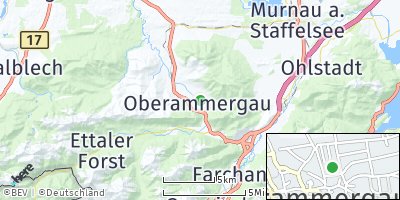 Google Map of Oberammergau