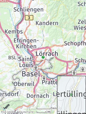 Here Map of Tüllingen