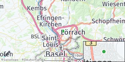 Google Map of Haltingen