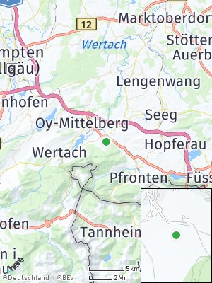 Here Map of Nesselwang