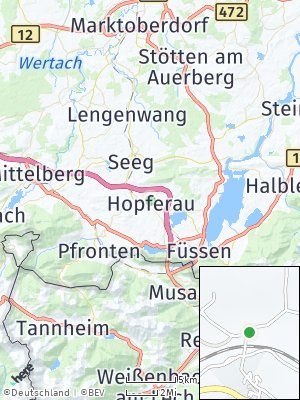 Here Map of Hopferau