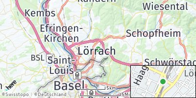 Google Map of Lörrach