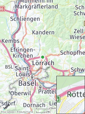 Here Map of Röttlerweiler