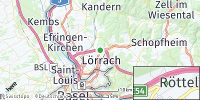 Google Map of Röttlerweiler