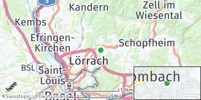Google Map of Brombach
