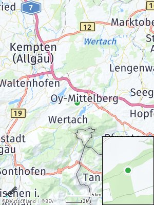 Here Map of Oy-Mittelberg