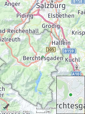 Here Map of Berchtesgaden