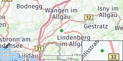 Google Map of Opfenbach