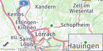 Google Map of Hauingen