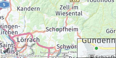 Google Map of Gündenhausen