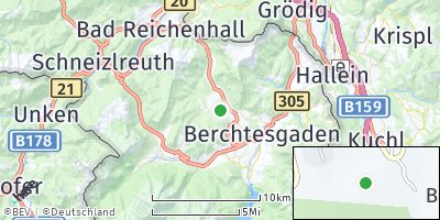 Google Map of Bischofswiesen