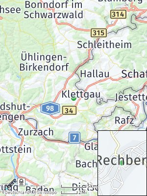 Here Map of Klettgau