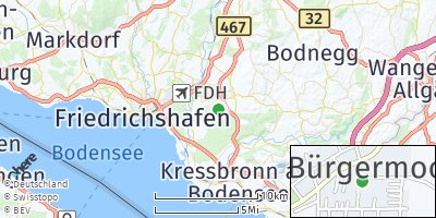Google Map of Bürgermoos