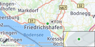 Google Map of Sankt Georgen
