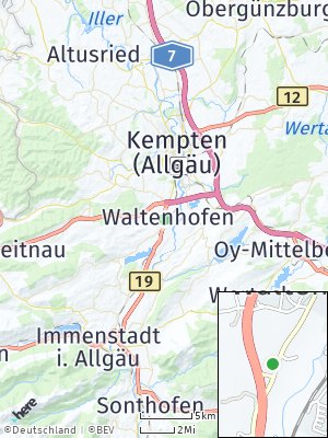 Here Map of Waltenhofen