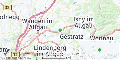 Google Map of Argenbühl