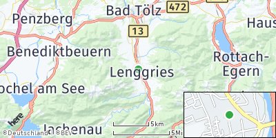 Google Map of Lenggries