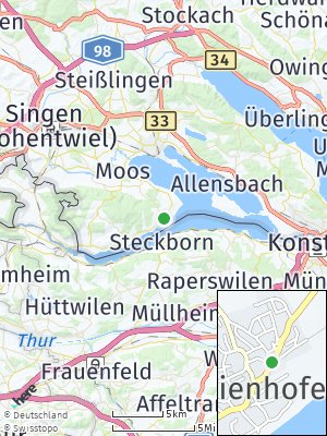 Here Map of Gaienhofen