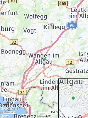 Here Map of Wangen im Allgäu