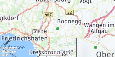 Google Map of Obereisenbach