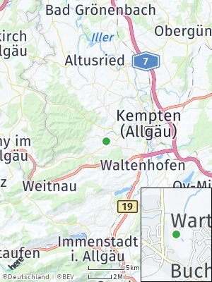 Here Map of Buchenberg bei Kempten
