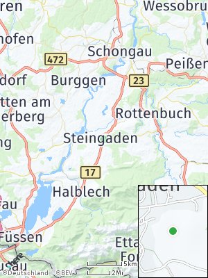 Here Map of Steingaden