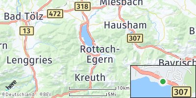 Google Map of Rottach-Egern
