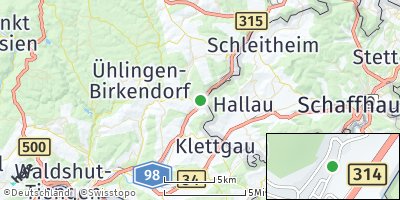 Google Map of Eggingen