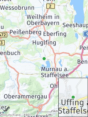Here Map of Uffing am Staffelsee