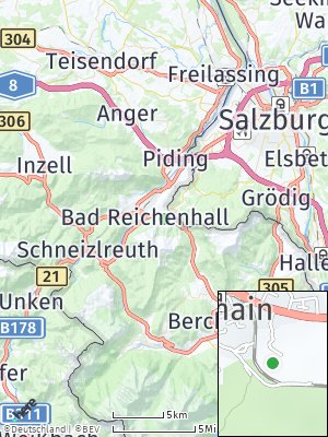 Here Map of Bayerisch Gmain