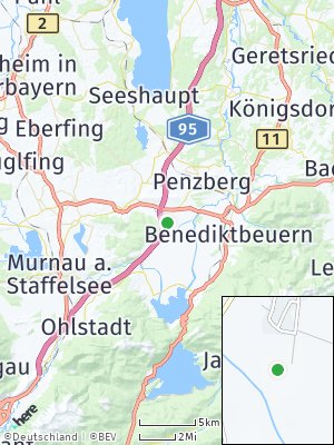 Here Map of Sindelsdorf