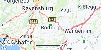 Google Map of Bodnegg