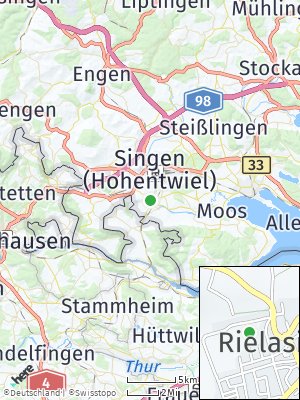 Here Map of Rielasingen-Worblingen