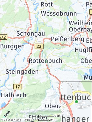 Here Map of Rottenbuch